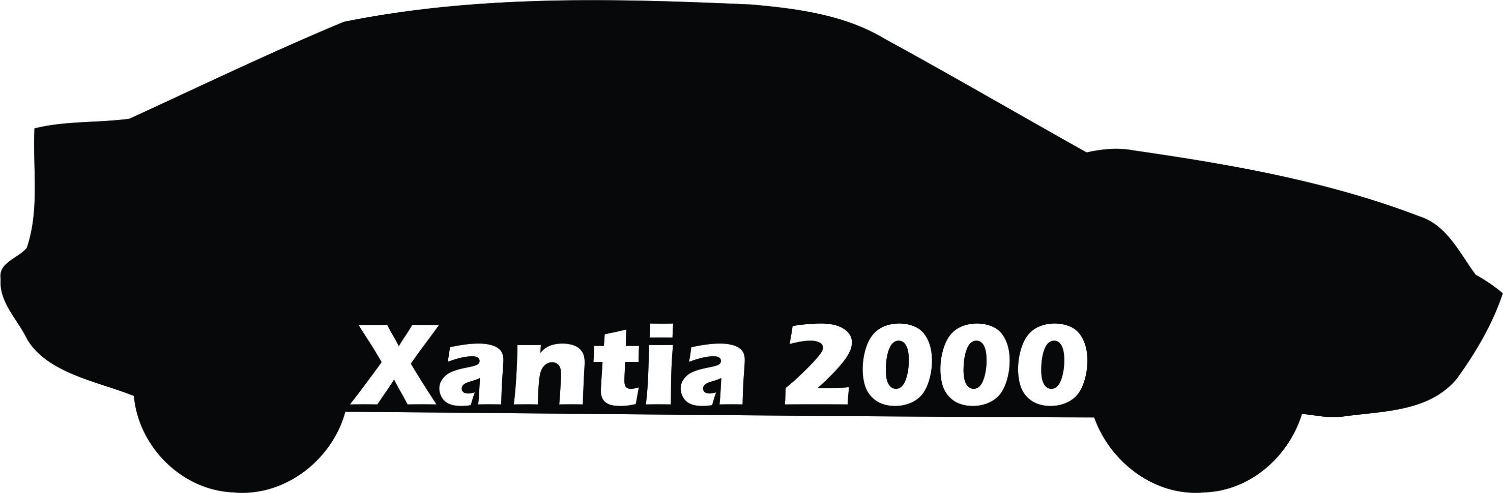 برچسب خودرو مدل زانتیا 2000
