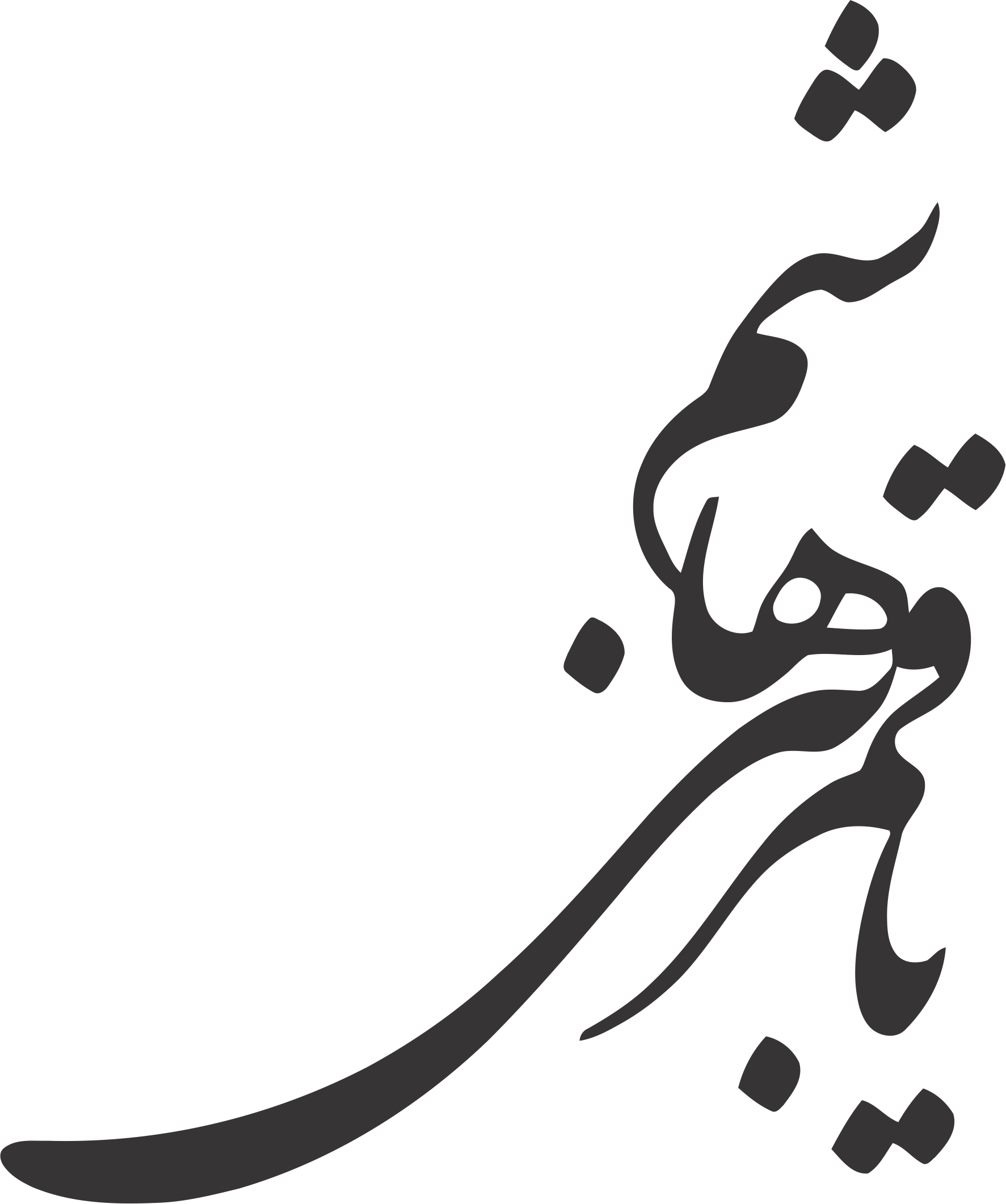 برچسب بدنه خودرو طرح یا قمر بنی هاشم